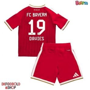 Bayern Munich Alphonso Davies #19 Hjemmebanesæt Børn 2026-27 Kort ærmer (+ korte bukser)